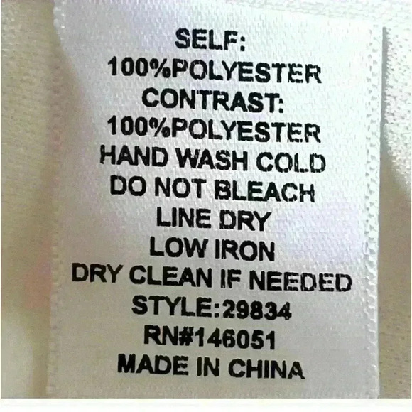 NWT Monteau Los Angeles Keyhole Tie Short Sleeve Swiss Dot Blouse Top. Size M - Picture 6 of 8